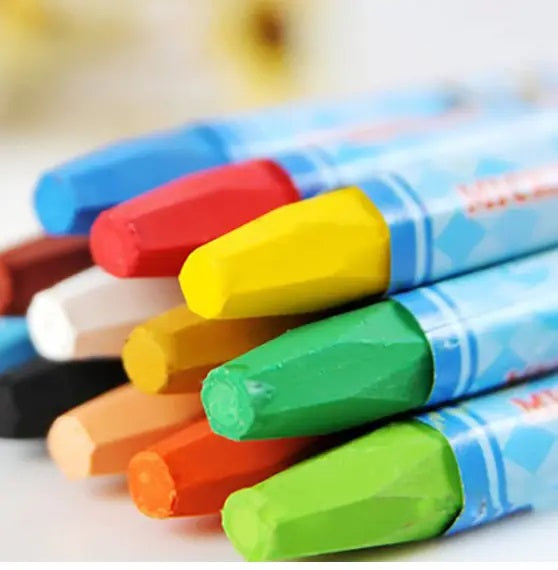 Oil Pastel 1006-12 Pastel Pencils, 12 Colors - Image 3