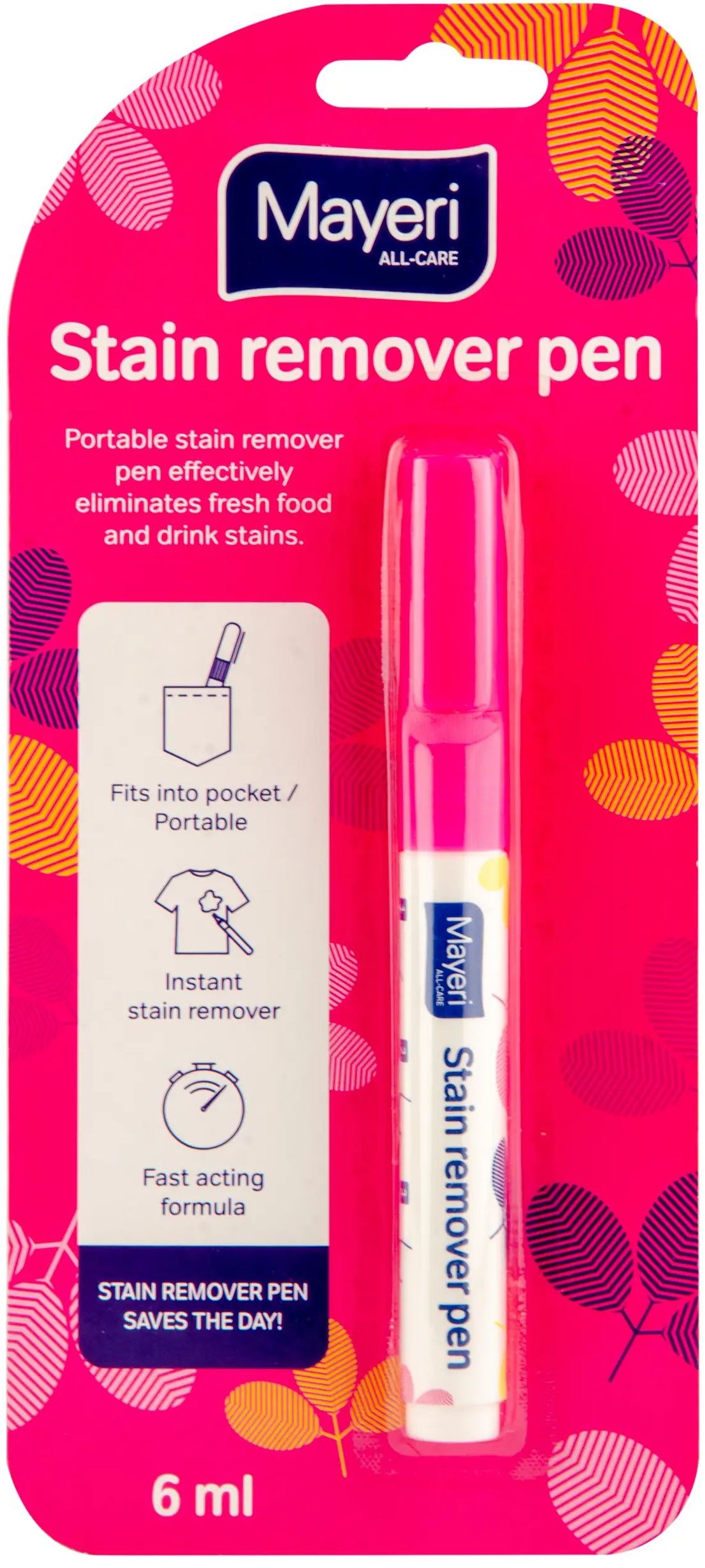 Mayeri Stain Remover Stick, 6 mL