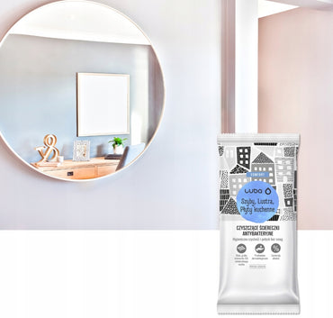 Luba Comfort Glass & Shiny Surface Cleaning Wipes, 32 pcs - Image 2