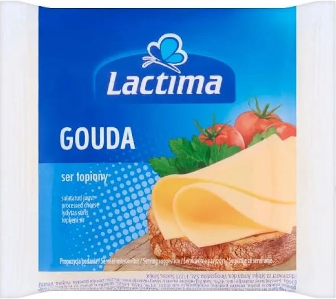 Lactima Gouda Processed Cheese Slices, 130 g