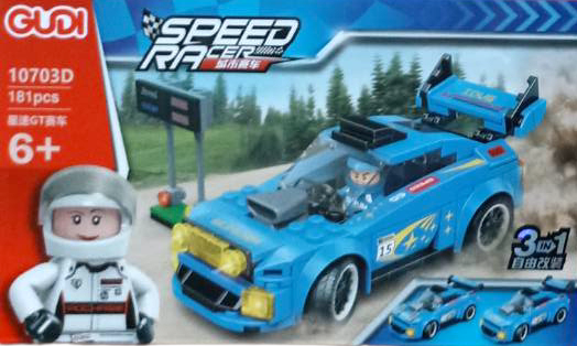 Gudi Speed Racer 10703 Building Set - Image 3