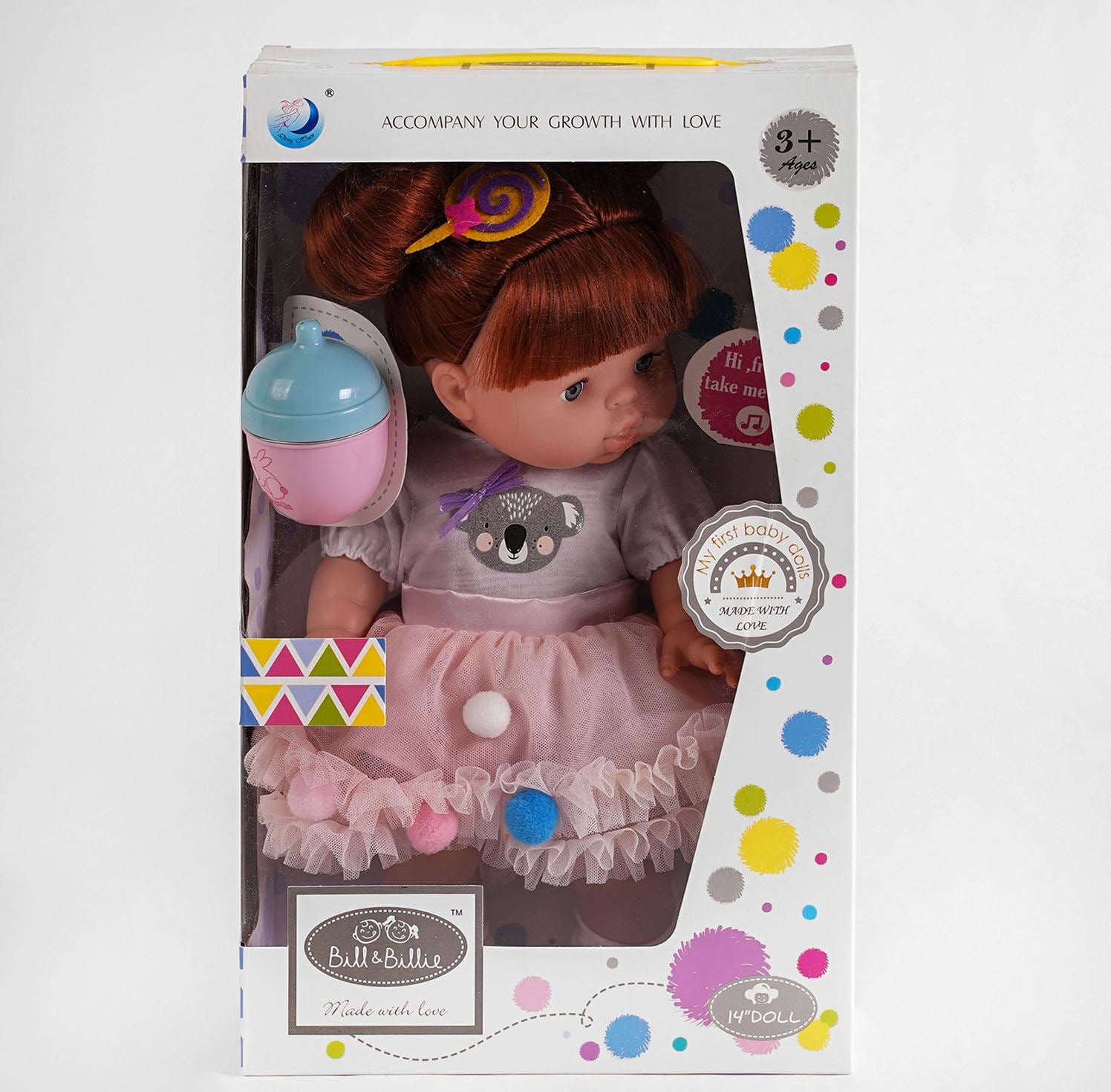Bill & Billie A728A Battery-Operated Doll with Accessories - Image 2