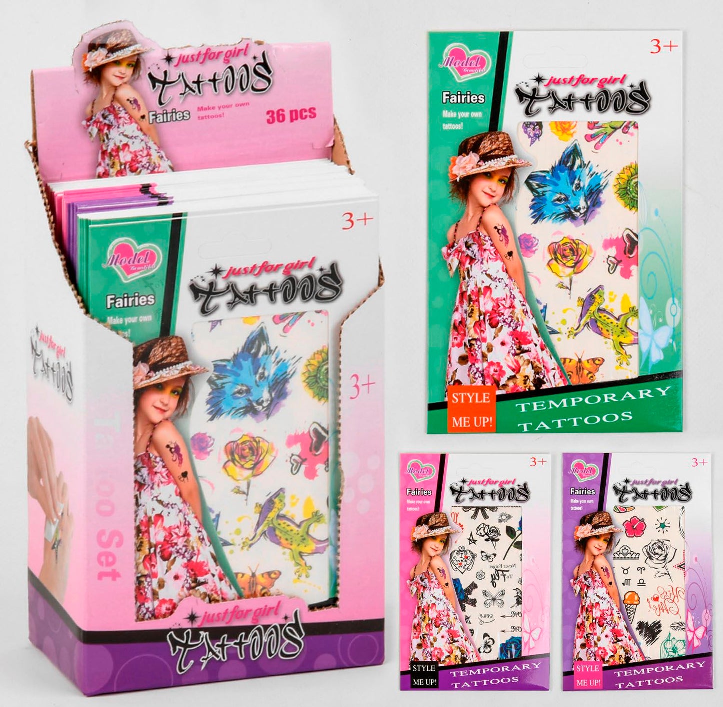 Fairies 8101 Tattoo Set