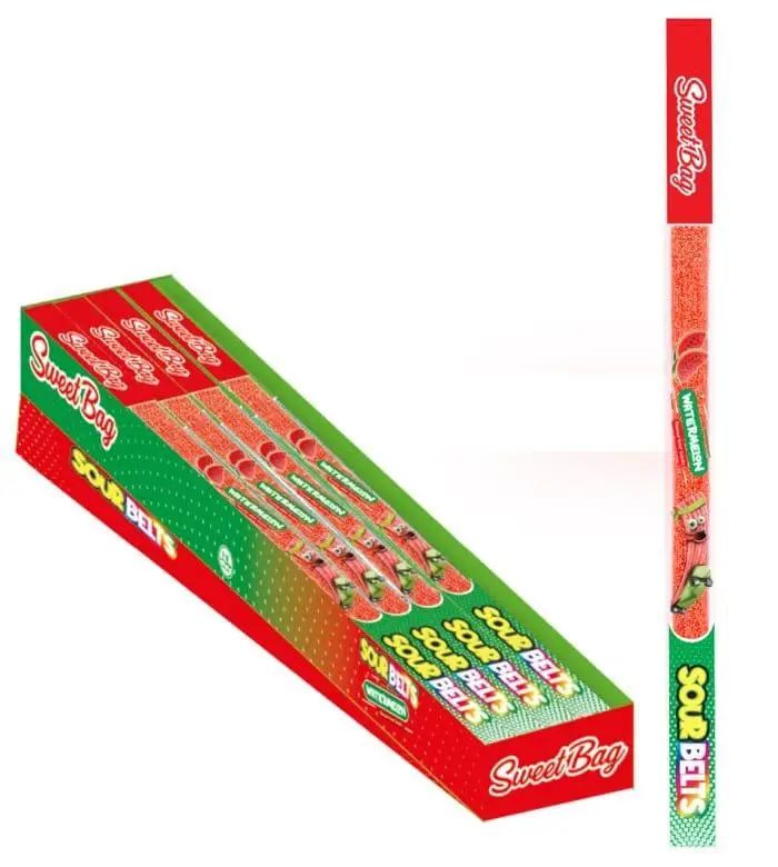 Sweet Bag Watermelon Gummy Belt, 15 g