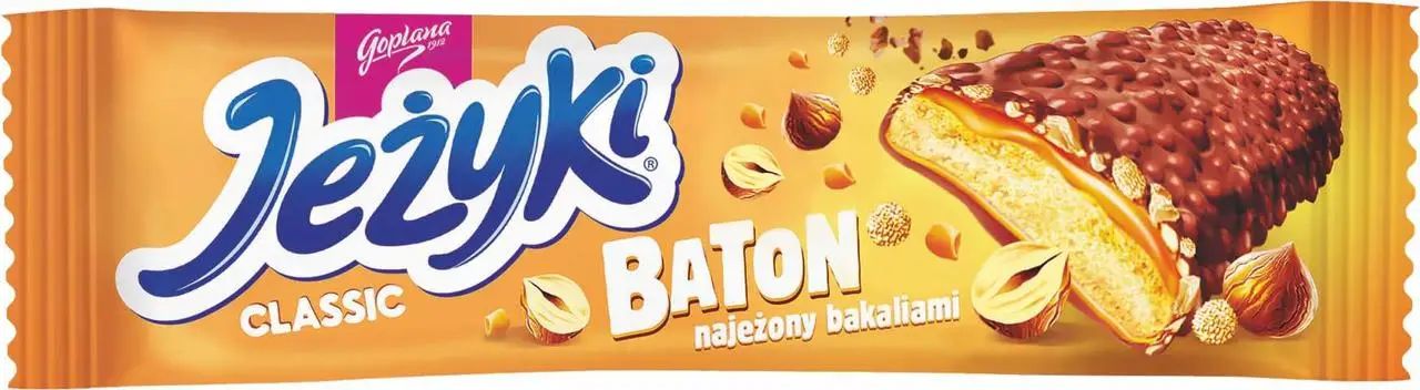 Jezyki Classic Caramel Milk Chocolate Bar, 30 g