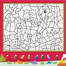Apelsyn RM-30 Paint by Numbers Kids A4 Coloring Book, 12 Pages - Image 2