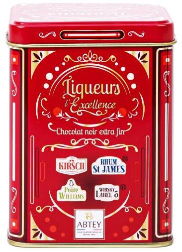 Abtey Liqueurs d'Excellence Premium Liqueur Chocolates in Tin, 250 g - Image 2