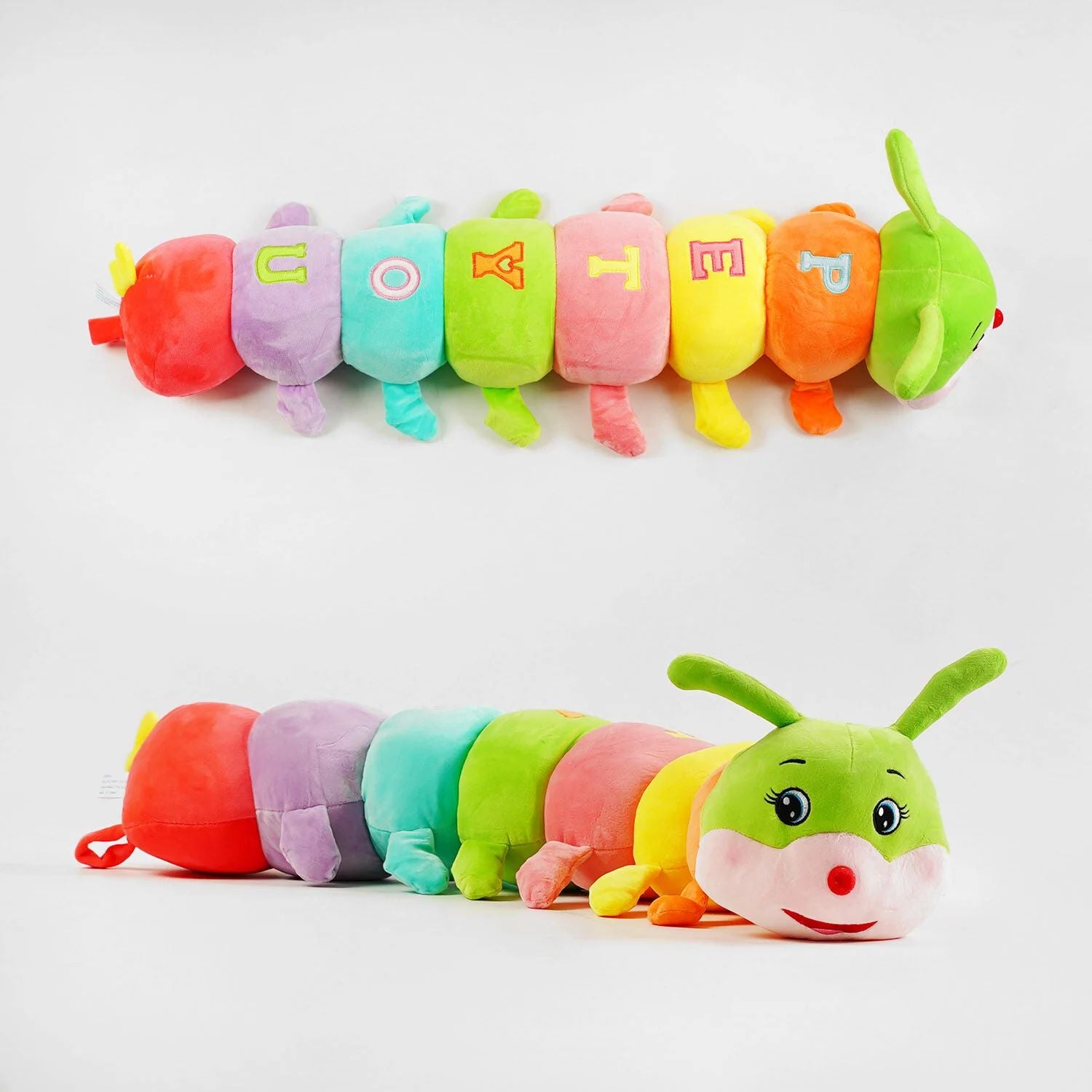 M 14666/14665 Caterpillar Plush Toy, 87 cm