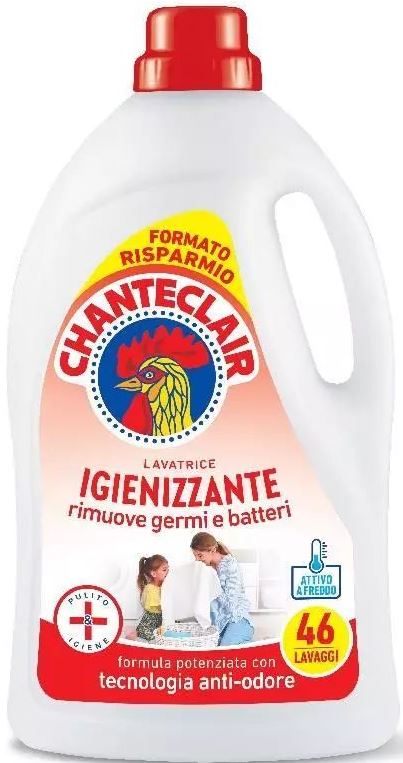 Chante Clair Sanitizing Laundry Detergent Gel, 46 Loads, 2070 mL