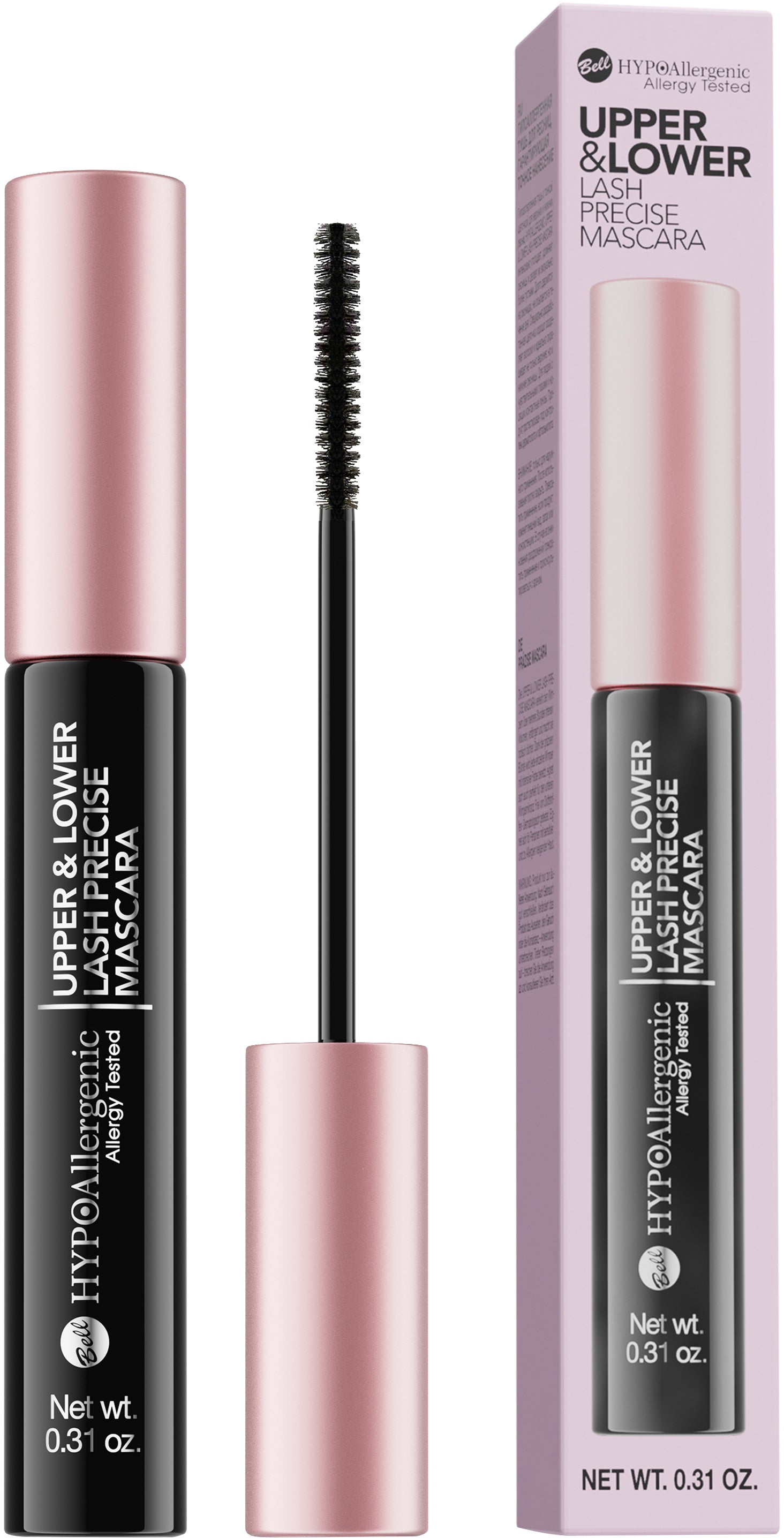 Bell Hypo Allergenic Upper & Lower Lash Precise Mascara, 9 g