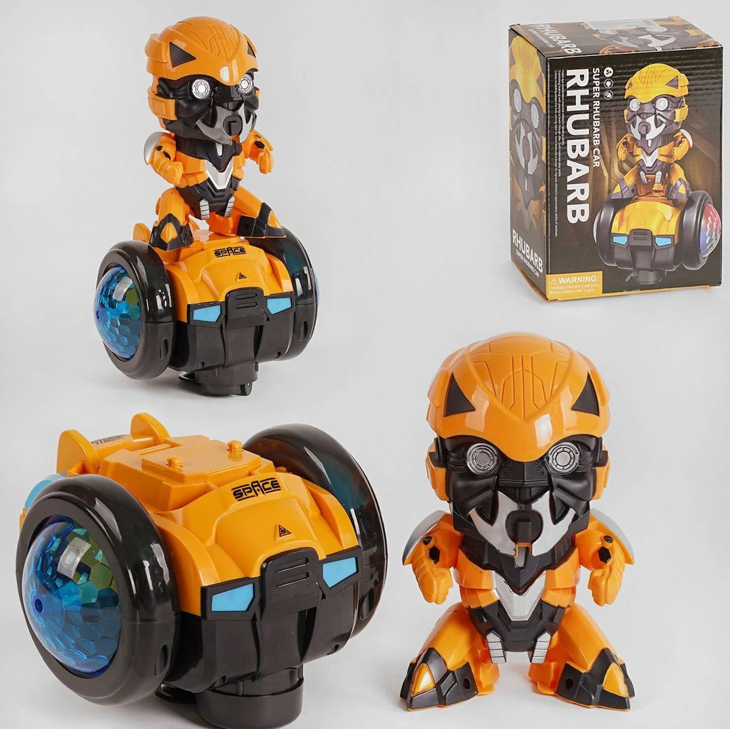 17138 Musical Robot with Light & Freewheel
