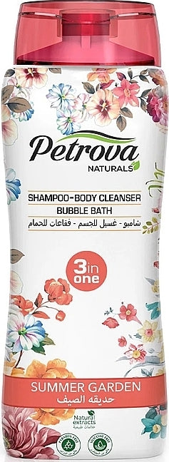 Petrova Naturals Summer Garden 3-in-1 Shampoo, 500 mL