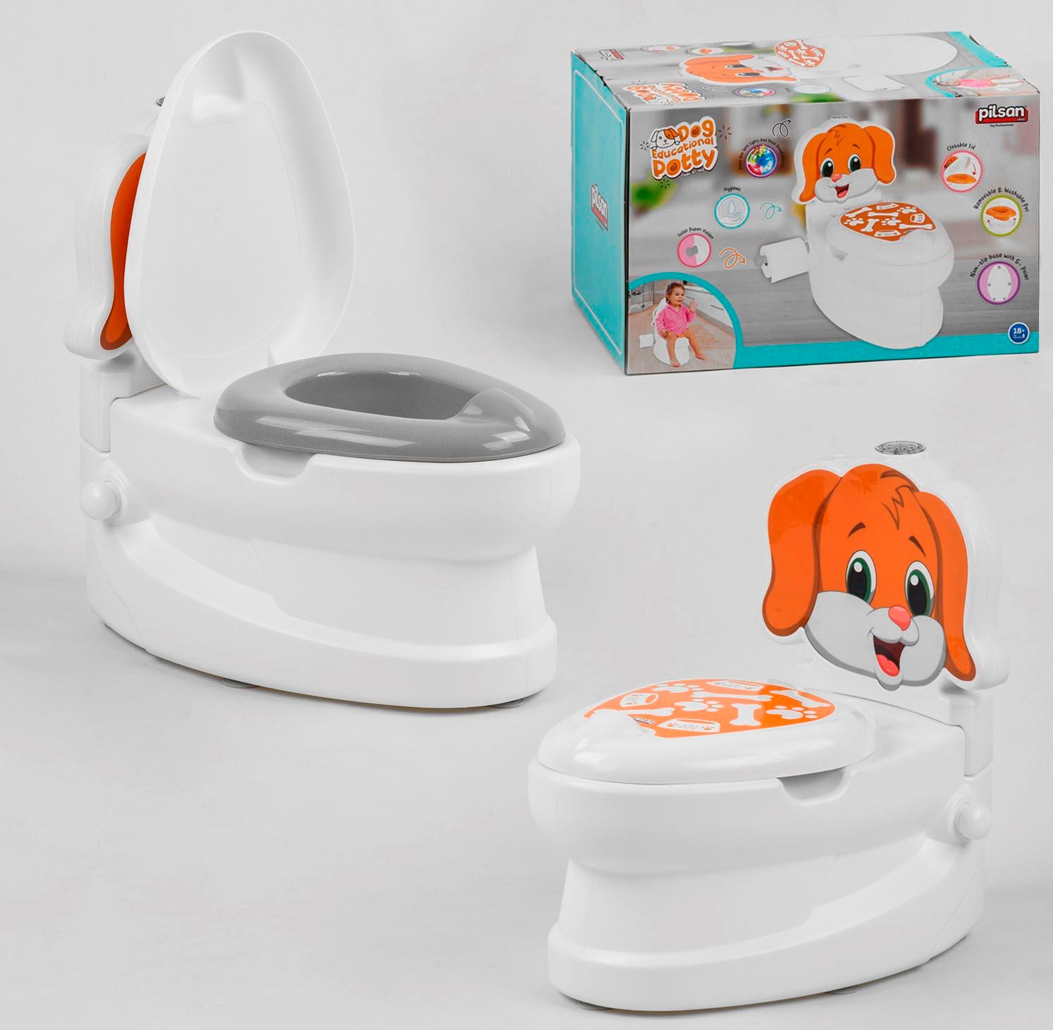 Pilsan Puppy 07-562 Kids Potty with Light & Sound