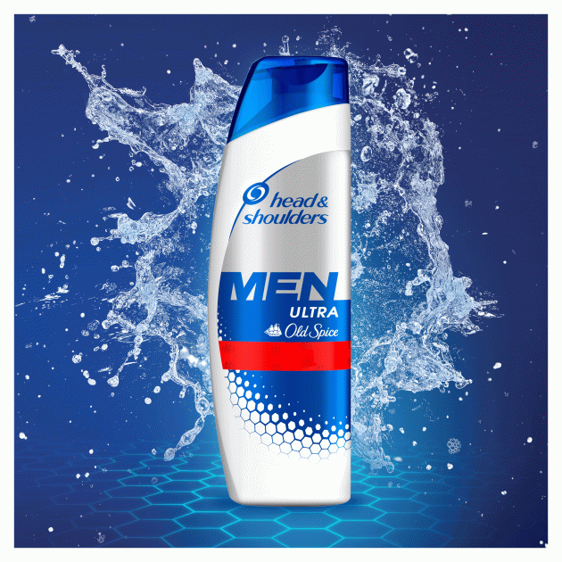 Anti-Dandruff Head & Shoulders with Scented Old Spice Shampoo, 360 mL - Image 3