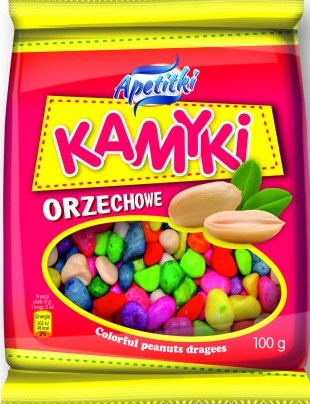 Apetitki Nut Stones Dragees, 100 g