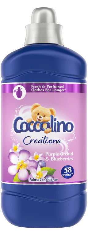 Coccolino Creations Purple Orchid & Blueberries Fabric Softener, 1450 mL