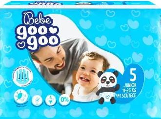 Bebe Goo Goo 5 Baby Diapers, 11-25 kg, 44 pcs