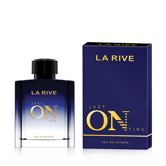 La Rive Just on Time Men's Eau de Toilette, 100 mL