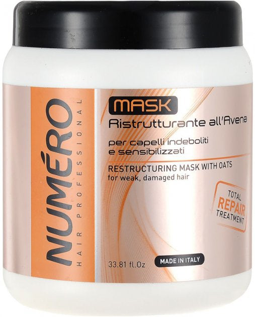 Numero Repair with Oat Extract Hair Mask, 1000 mL