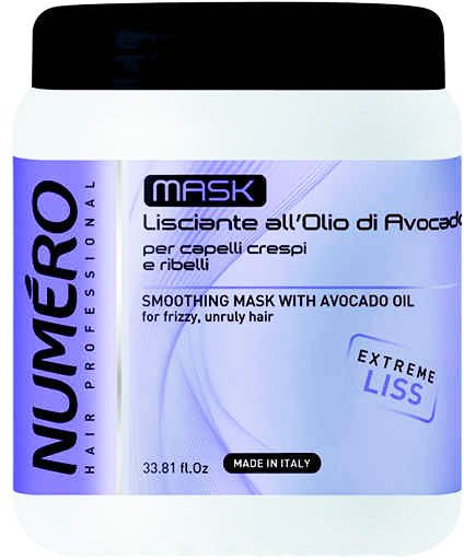 Numero Smoothing with Avocado Oil Hair Mask, 1000 mL