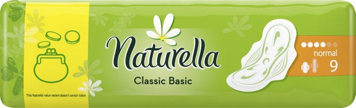Naturella Classic Basic Normal Sanitary Pads, 9 pcs - Image 2