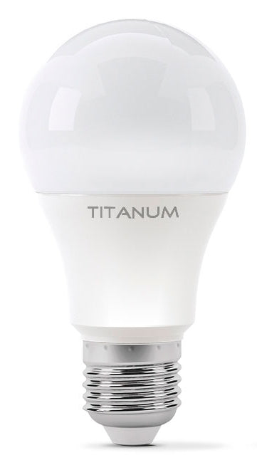 Titanum TLA6010274 E27 LED Light Bulb, 10 W, 4100 K, White Light