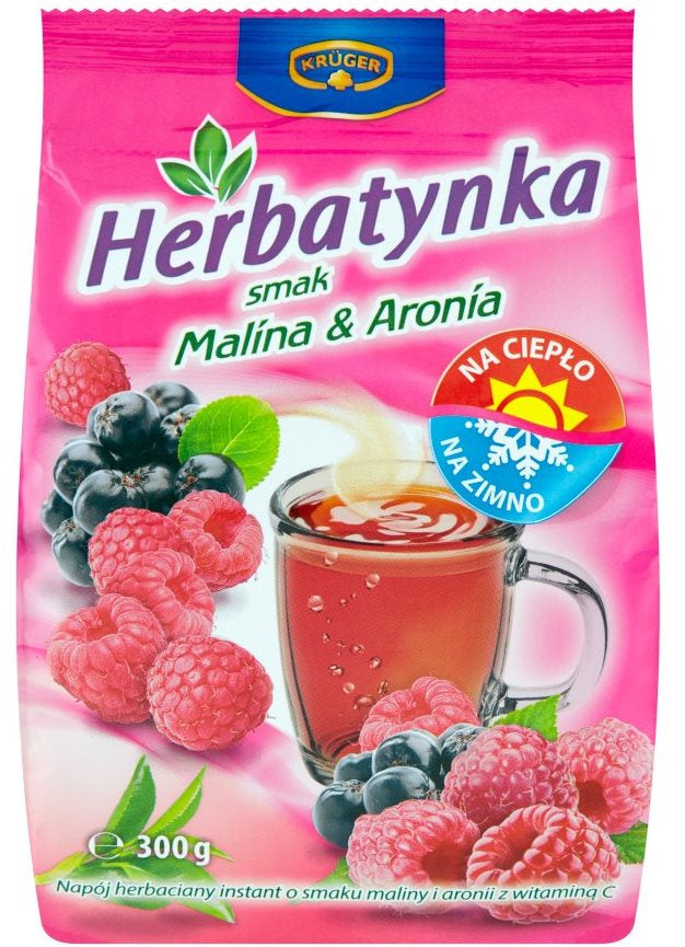 Kruger Raspberry & Aronia Granulated Tea, 300 g