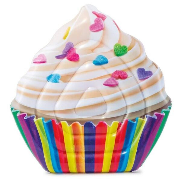 Intex 58770 Cupcake Inflatable Air Mattress, 142 x 35 cm - Image 2