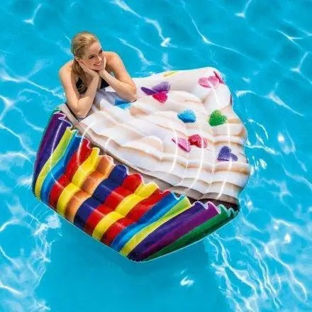 Intex 58770 Cupcake Inflatable Air Mattress, 142 x 35 cm - Image 3