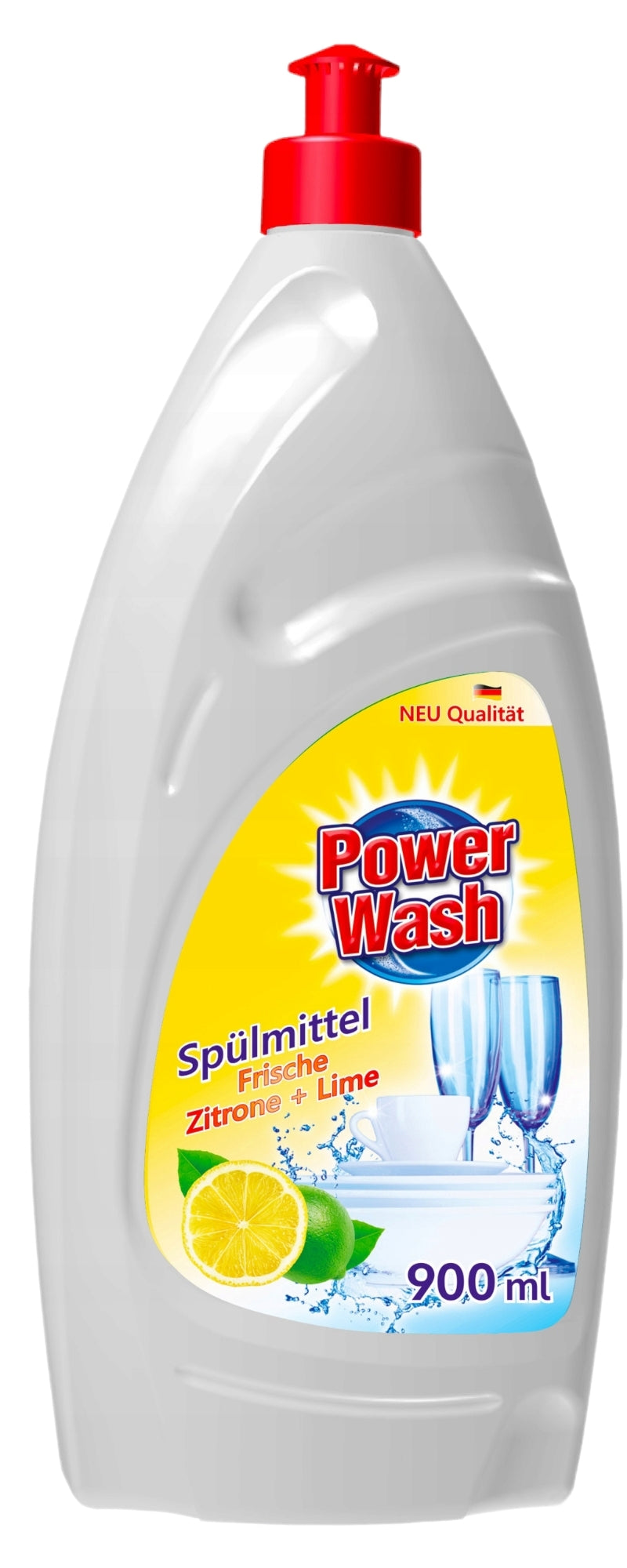 Power Wash Lemon & Lime Dishwashing Liquid, 800 mL
