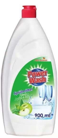 Power Wash Apple & Mint Dishwashing Liquid, 800 mL - Image 2
