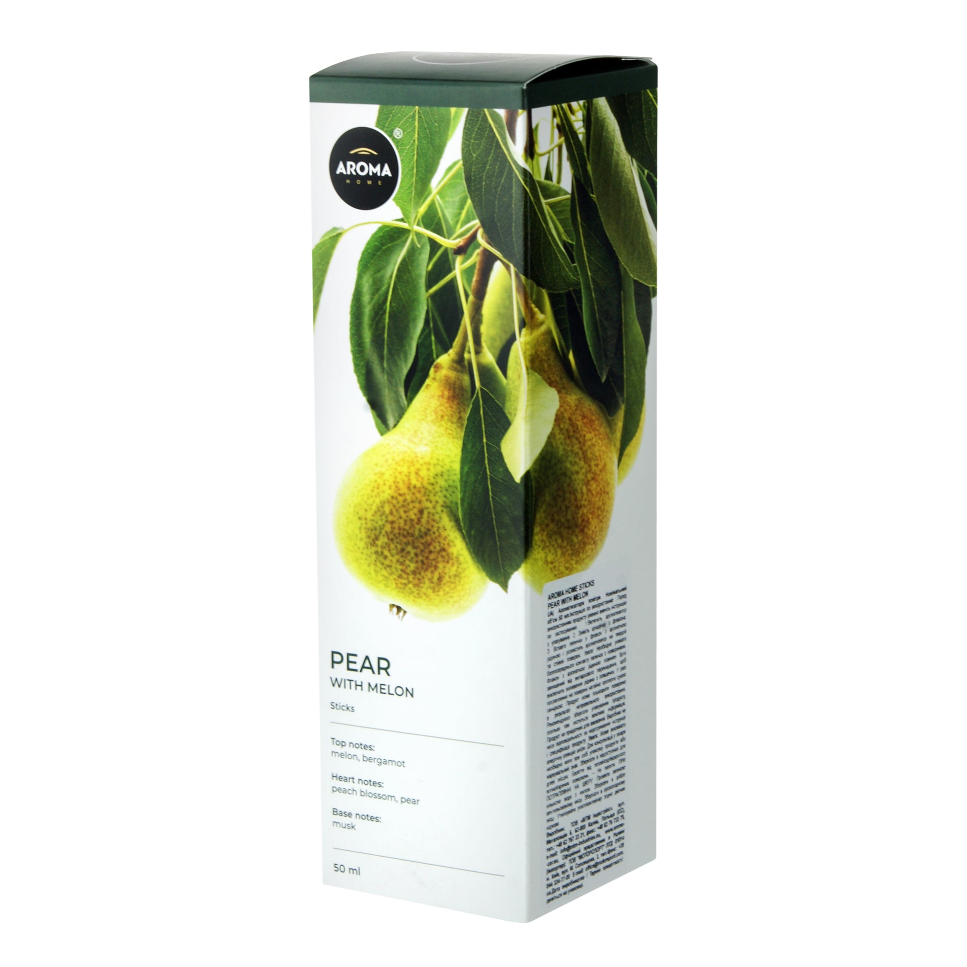 Aroma Stick Pear with Melon Reed Diffuser, 50 mL - Image 2