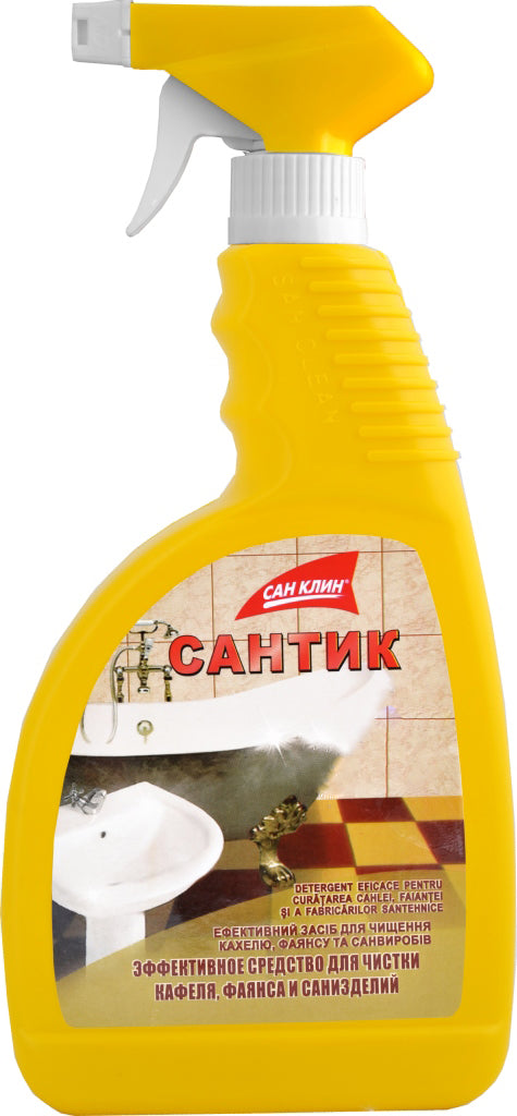 San Clean Santik Tile, Ceramic & Sanitary Ware Cleaner Spray, 750 mL