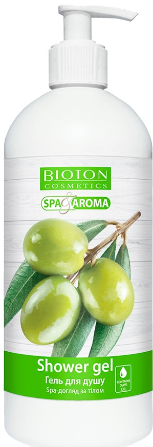 Bioton Cosmetics Spa & Aroma Olive Oil Shower Gel, 750 mL