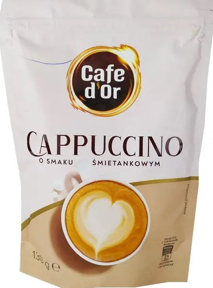 Cafe d'Or Cream-Flavored Cappuccino, 130 g