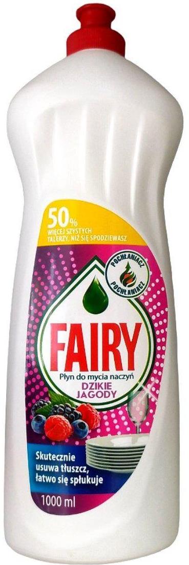 Fairy Wild Berries Dishwashing Liquid, 1 L