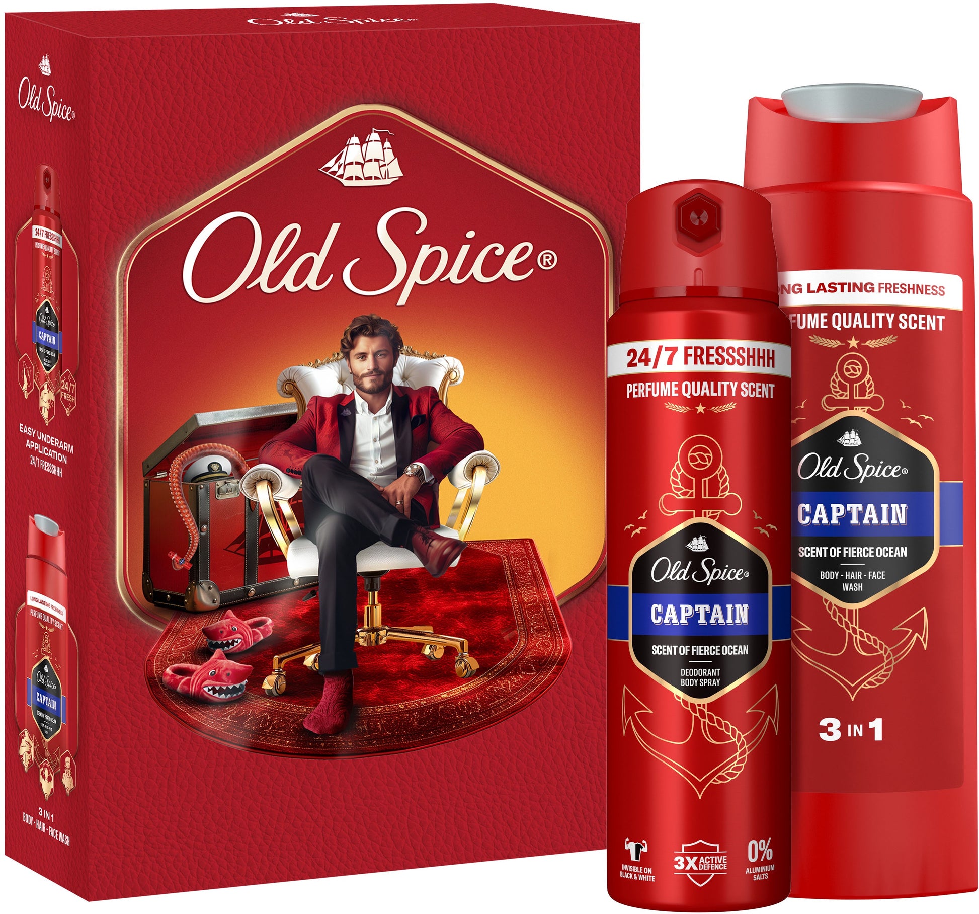 Old Spice Captain Men's Gift Set