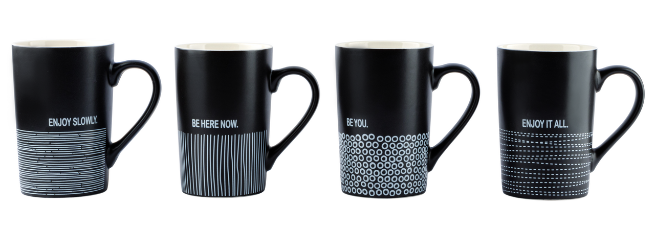 Vittora Black Matte Ceramic Mug VT-C-218370, 370 mL - Image 2