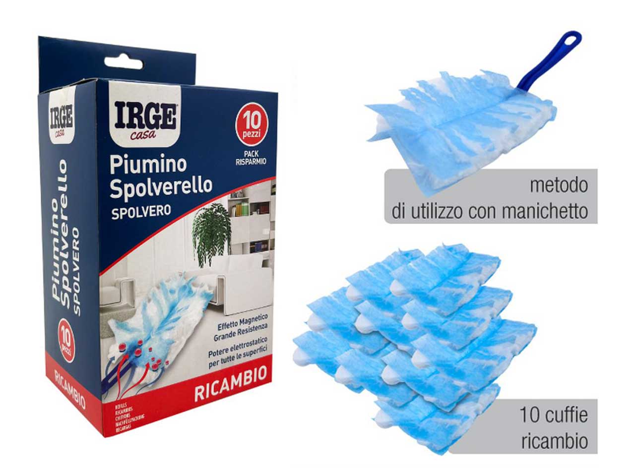 Irge Dust Magnet Brush Refills, 10 pcs - Image 2