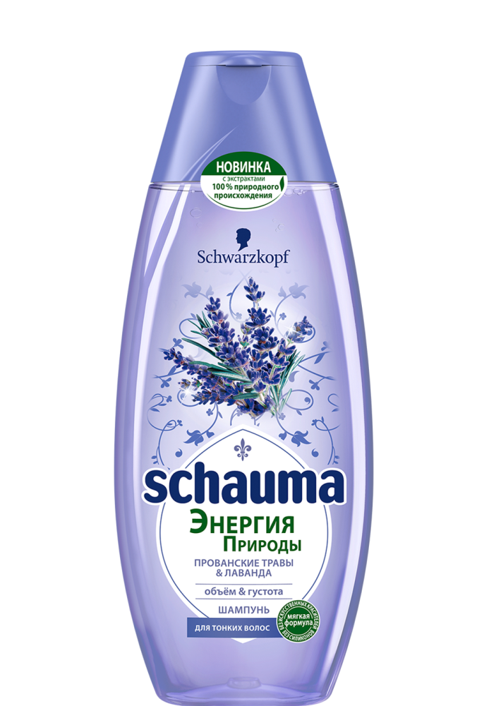 Schauma Nature Moments Provence Herbs and Lavender Shampoo, 400 mL