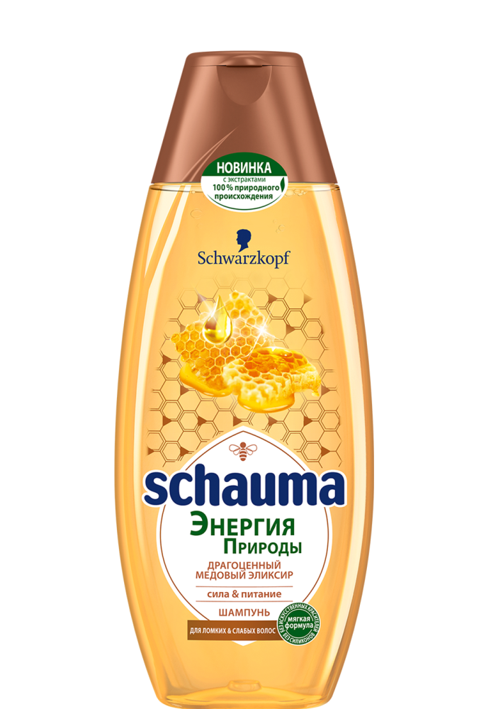 Schauma Nature Moments Swiss Green Apple and Nettle Shampoo, 400 mL - Image 2