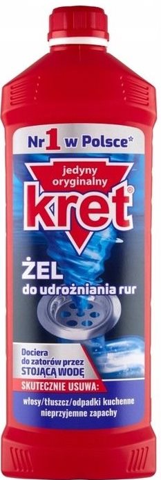 Kret Drain Cleaner Gel, 1 kg