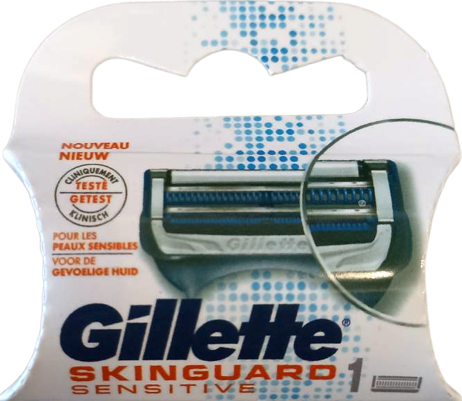 Gillette Skinguard Sensitive Razor Refill Cartridge, 1 pc
