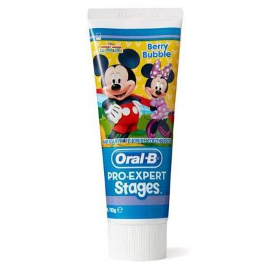 Oral-B Stages Kids Berry Bubble Toothpaste, 75 mL