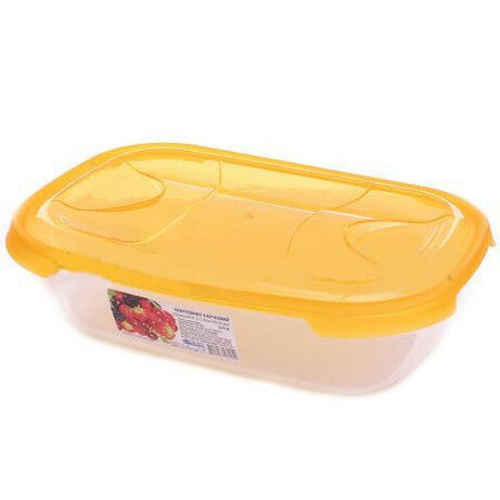 Al-Plastik No. 2 Oval Food Container, 1.15 L