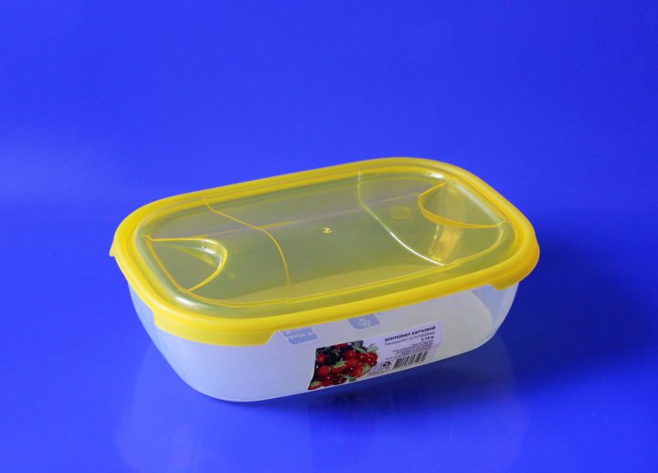 Al-Plastik No. 2 Oval Food Container, 1.15 L - Image 2
