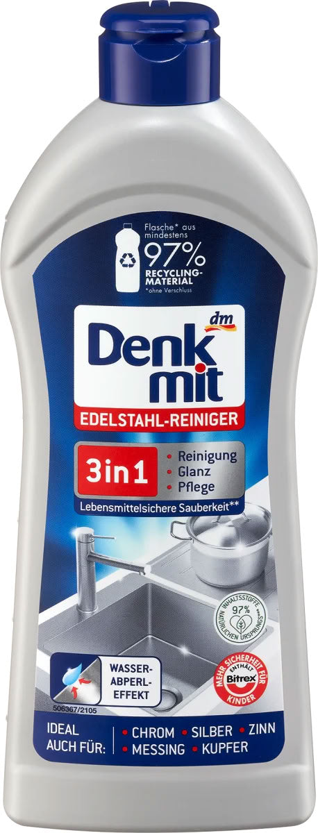 Denkmit Stainless Steel Cleaner, 300 mL