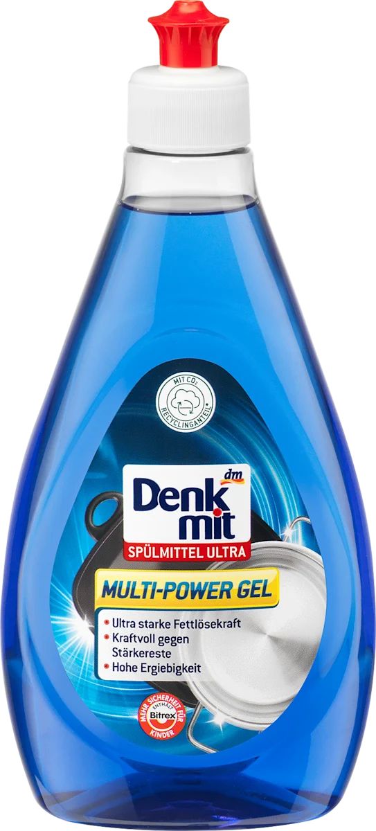 Denkmit Multi Power Dishwashing Gel, 500 mL