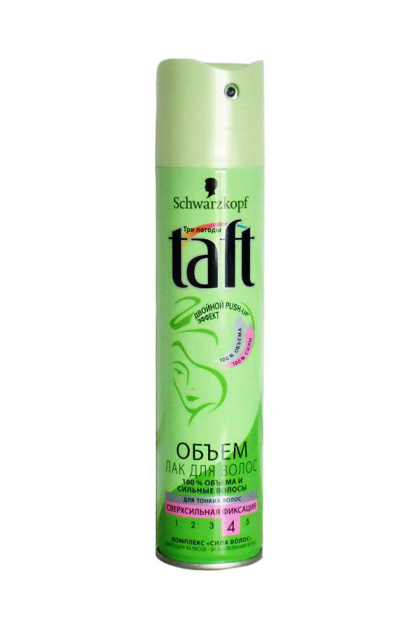 Taft Volume Power Hair Spray for Fine Hair, 225 mL