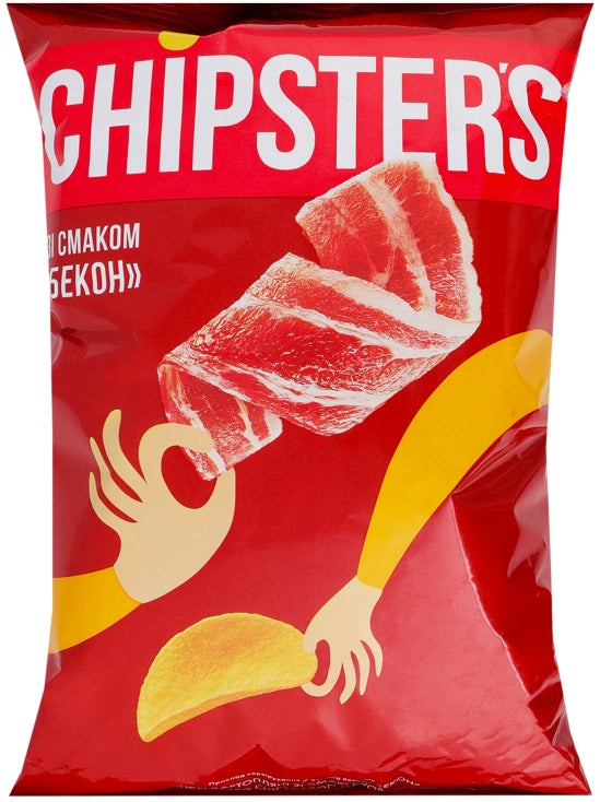 Chipster's Bacon-Flavored Chips, 100 g